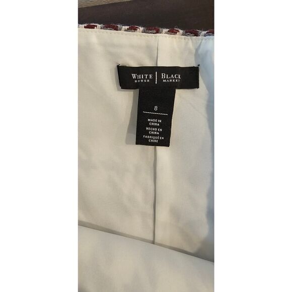 NWOT WHBM Houndstooth Mini Skirt Size 8 - Picture 2 of 4